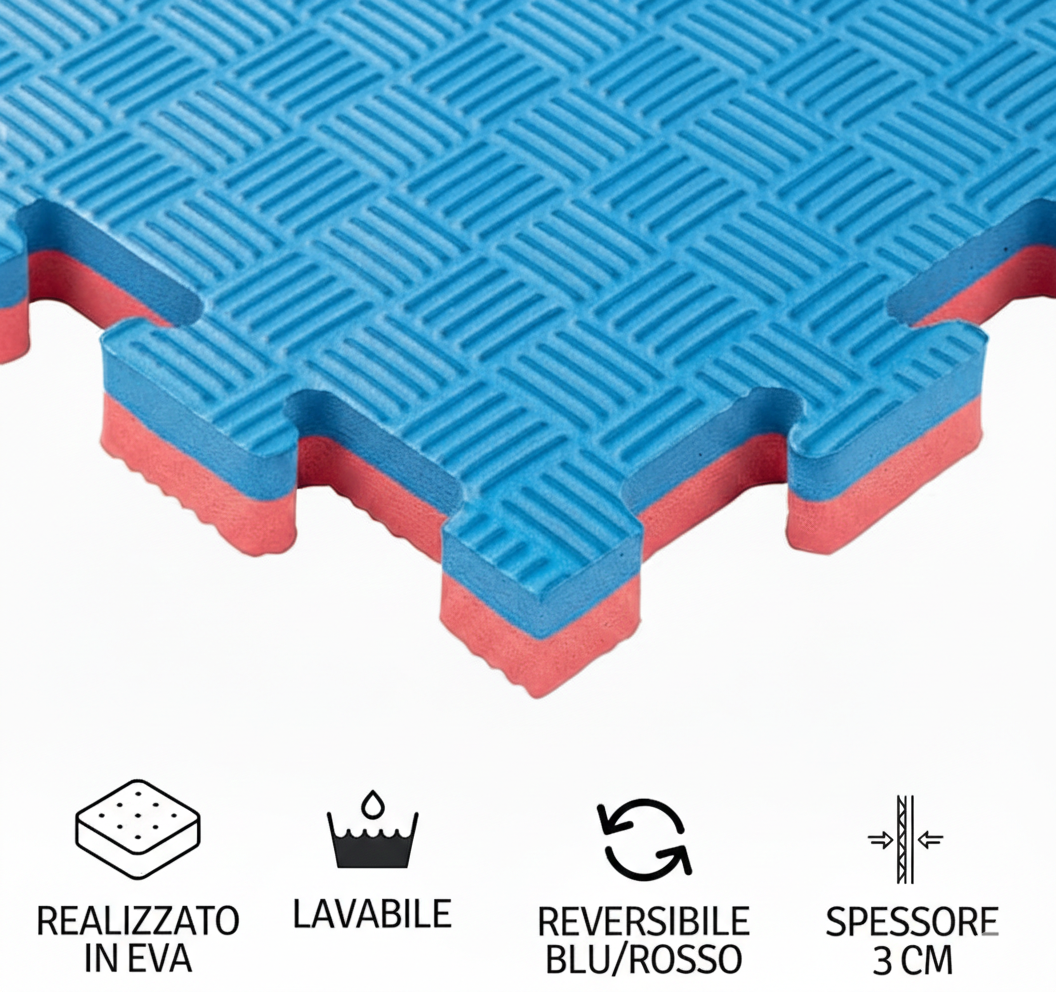 Tatami schiuma EVA 100x100 altezza 3cm